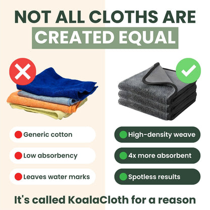 KoalaCloth LITE (40x30cm) - Smaller Size, Handy & Just As Effective